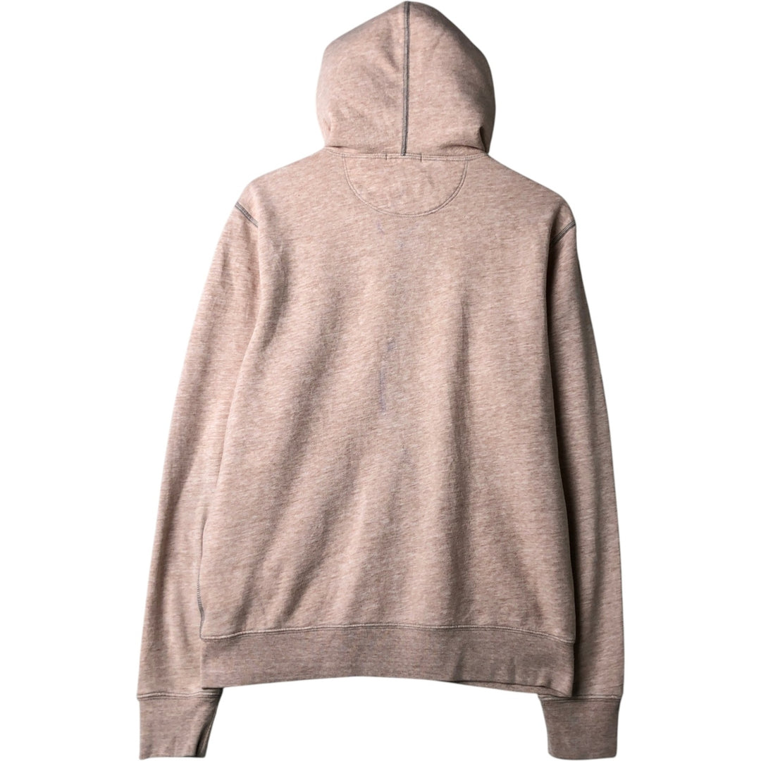 Burberry's BRIT Sweat Full-Zip Hoodie, Men's Size XL (approx.) cotton coral Vintage Second Hand