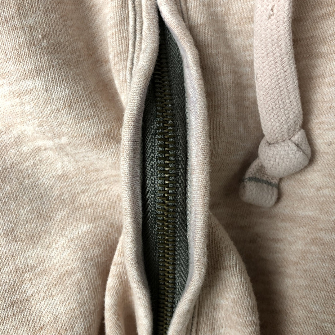 Burberry's BRIT Sweat Full-Zip Hoodie, Men's Size XL (approx.) cotton coral Vintage Second Hand