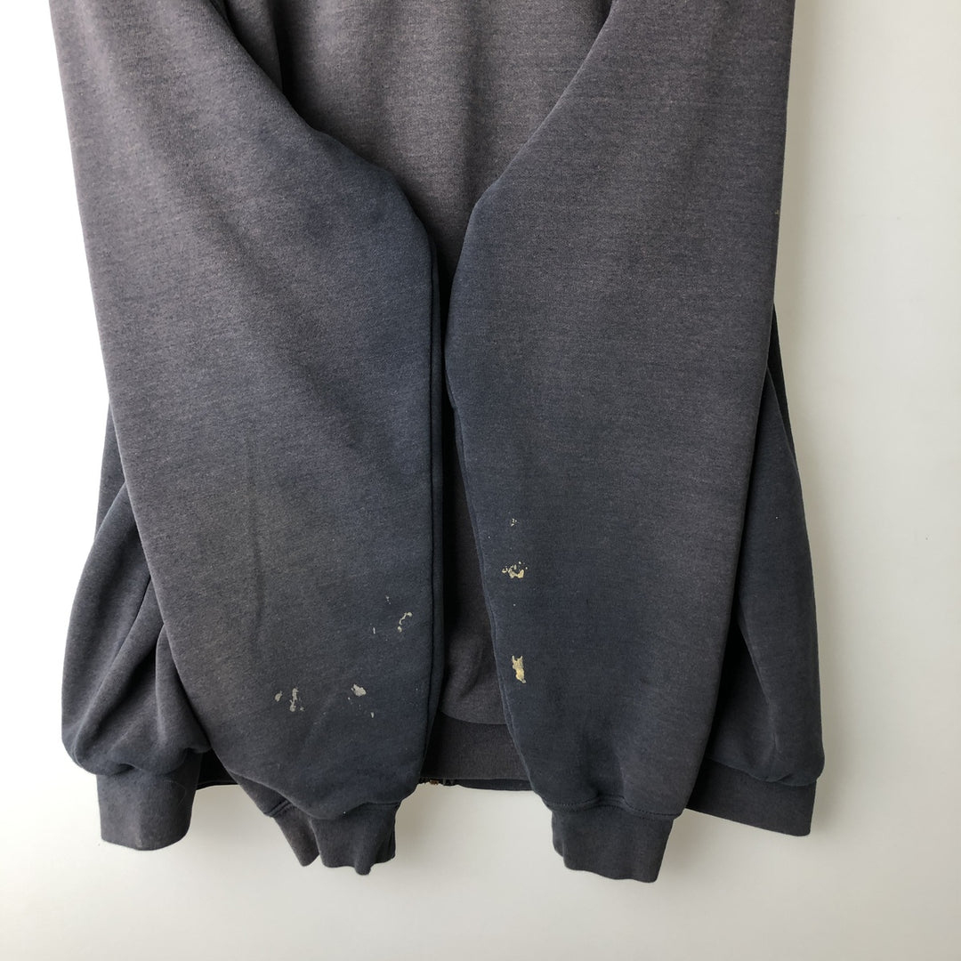 Carhartt Sweat Full Zip Hoodie Men's XL cotton navy blue type Vintage Second Hand
