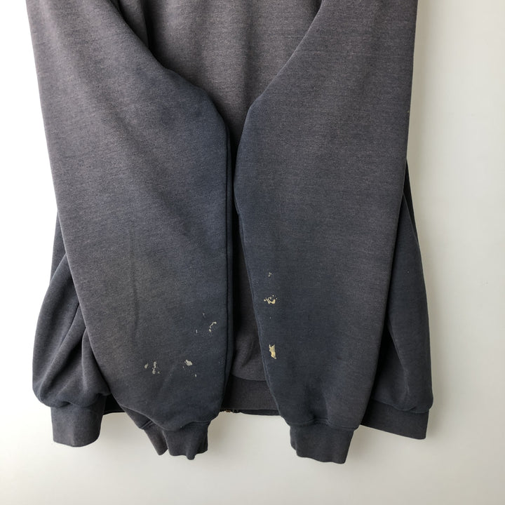 Carhartt Sweat Full Zip Hoodie Men's XL cotton navy blue type Vintage Second Hand