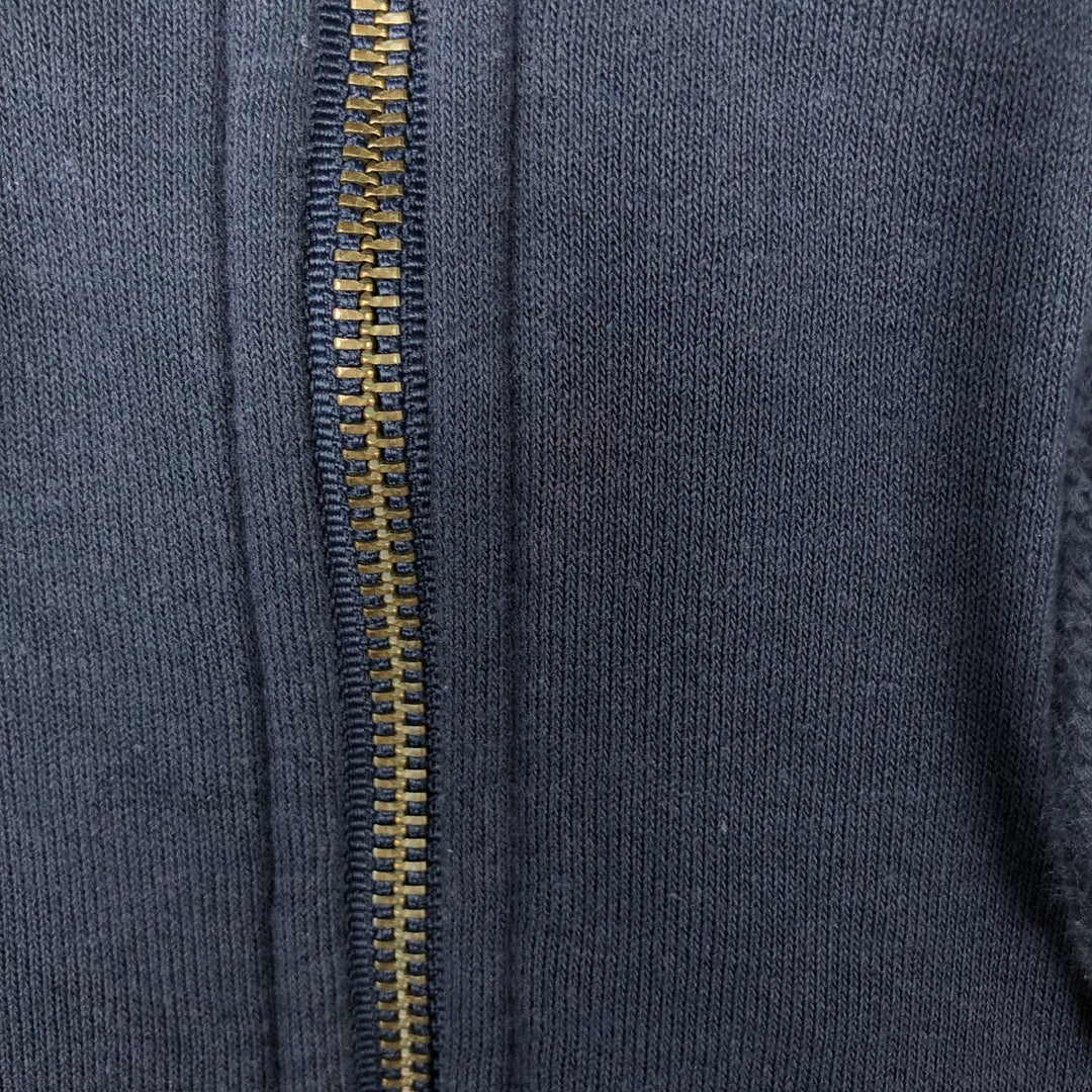Carhartt Loose Fit Sweat Full Zip Hoodie, Men's L size cotton navy blue type Vintage Second Hand