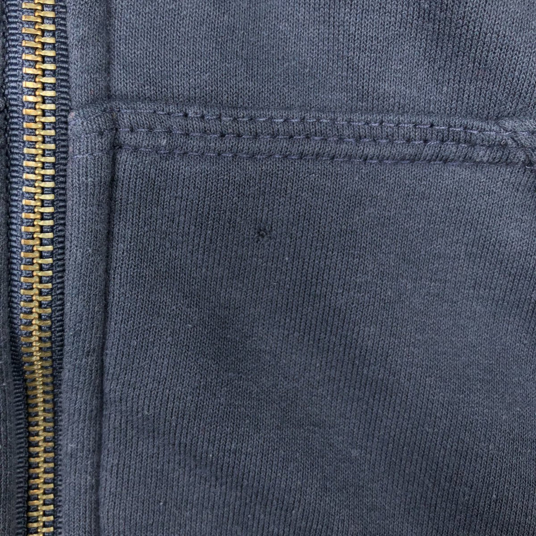 Carhartt Loose Fit Sweat Full Zip Hoodie, Men's L size cotton navy blue type Vintage Second Hand