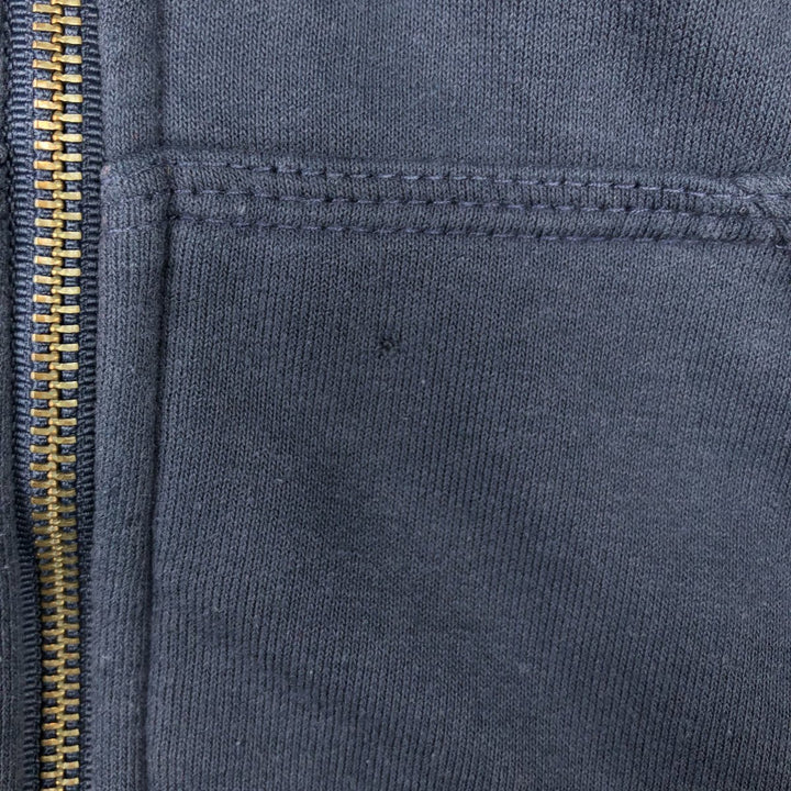 Carhartt Loose Fit Sweat Full Zip Hoodie, Men's L size cotton navy blue type Vintage Second Hand