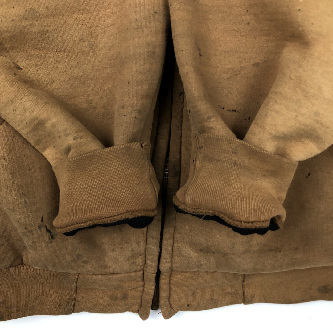 2000'S Carhartt J149 Sweat Full-Zip Hoodie, Men's Size M (approx.) cotton brown type Vintage Second Hand