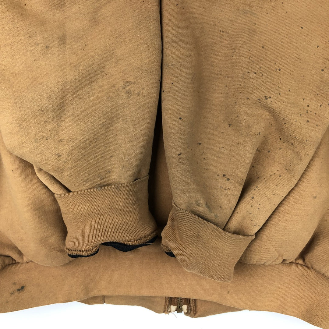 2000'S Carhartt J149 Sweat Full-Zip Hoodie, Men's Size M (approx.) cotton brown type Vintage Second Hand