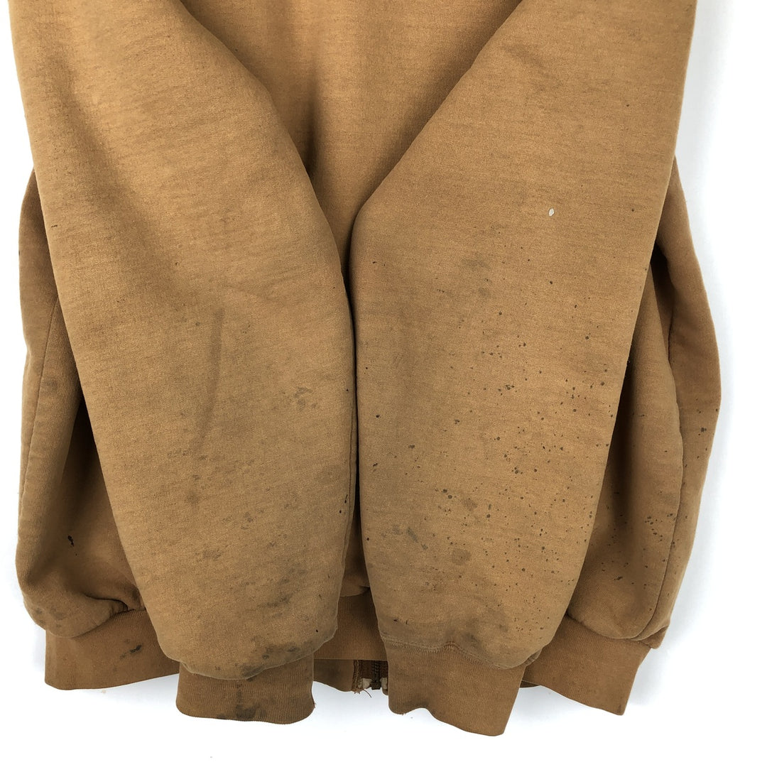 2000'S Carhartt J149 Sweat Full-Zip Hoodie, Men's Size M (approx.) cotton brown type Vintage Second Hand