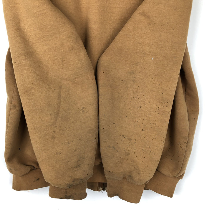 2000'S Carhartt J149 Sweat Full-Zip Hoodie, Men's Size M (approx.) cotton brown type Vintage Second Hand