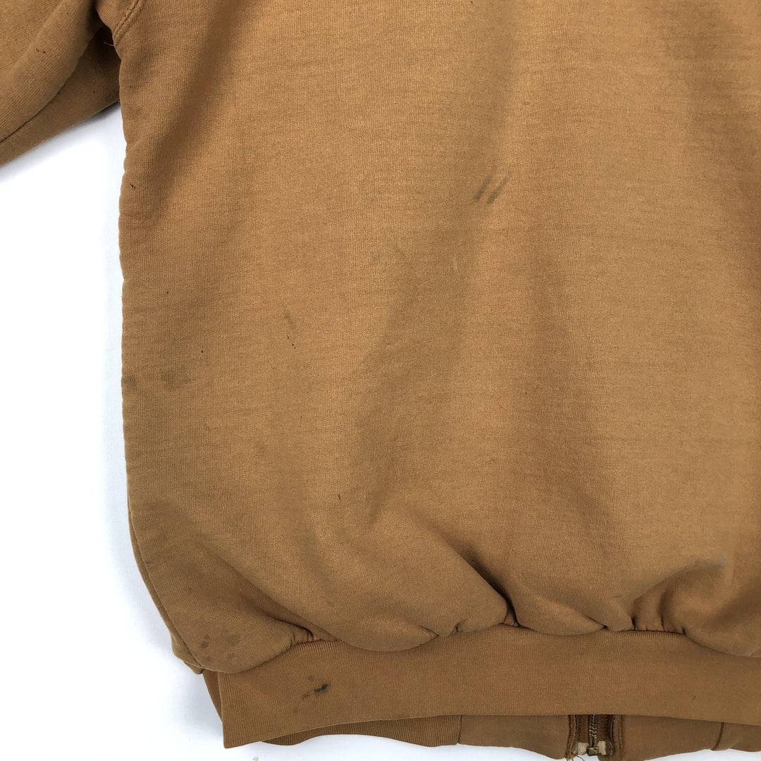 2000'S Carhartt J149 Sweat Full-Zip Hoodie, Men's Size M (approx.) cotton brown type Vintage Second Hand
