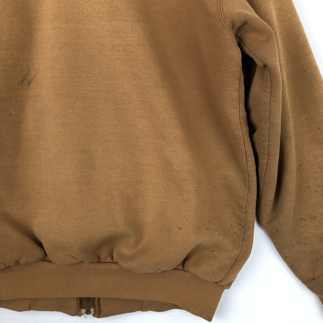2000'S Carhartt J149 Sweat Full-Zip Hoodie, Men's Size M (approx.) cotton brown type Vintage Second Hand