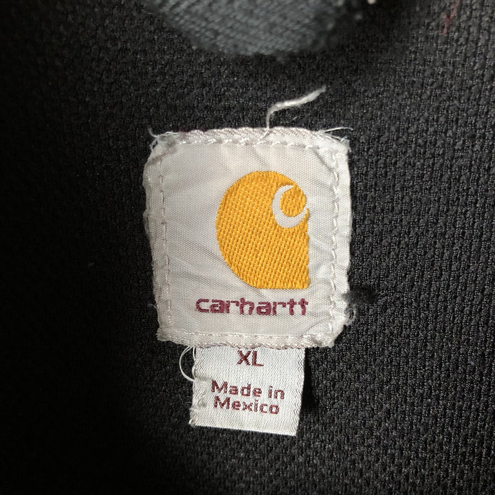 Carhartt Sweat Full Zip Hoodie Men's XL cotton navy blue type Vintage Second Hand