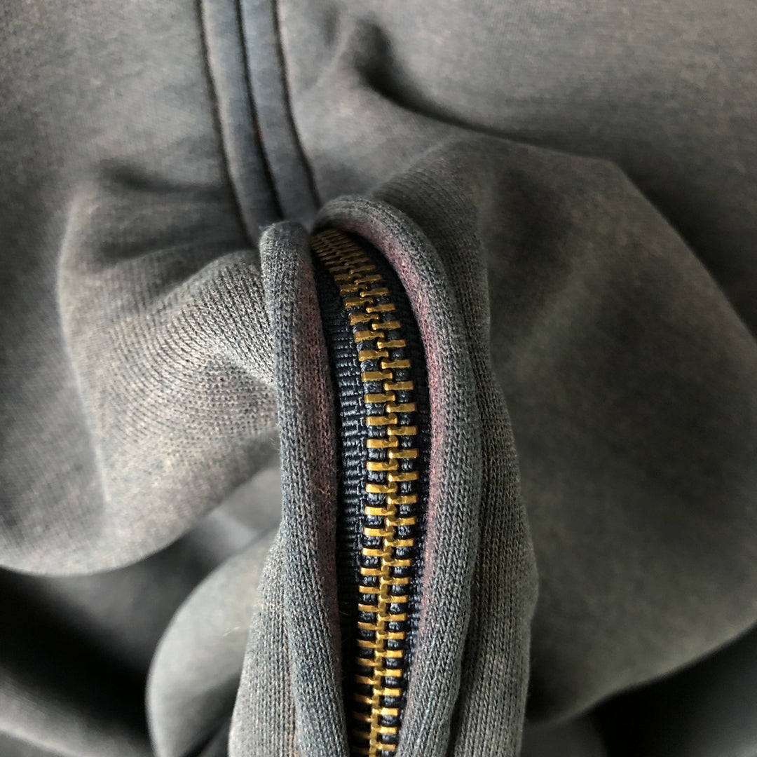 Carhartt Sweat Full Zip Hoodie Men's XL cotton navy blue type Vintage Second Hand