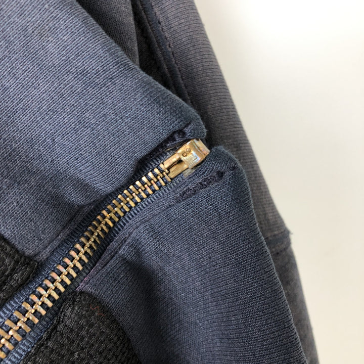 Carhartt Sweat Full Zip Hoodie Men's XL cotton navy blue type Vintage Second Hand