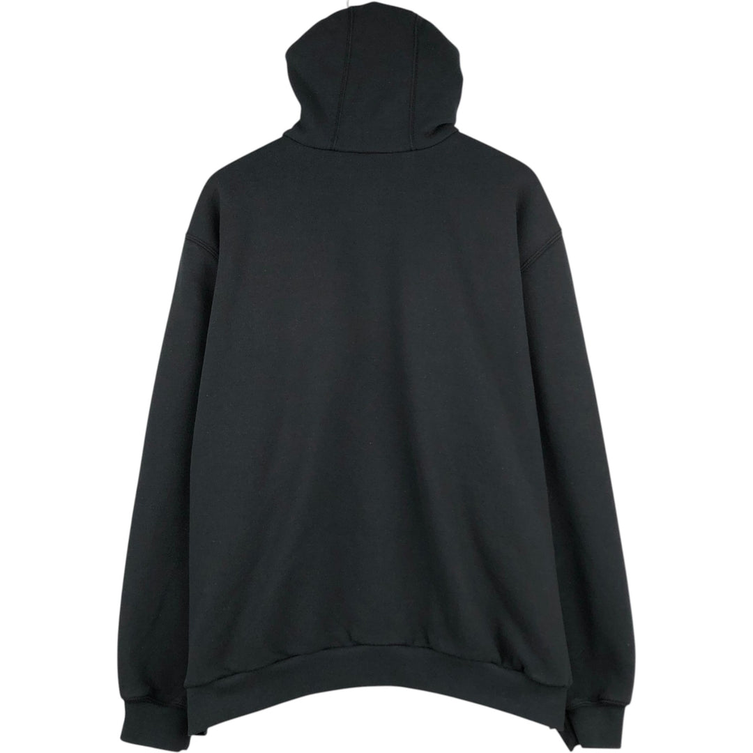 Carhartt Sweat Full Zip Hoodie Men's L size cotton black type Vintage Second Hand