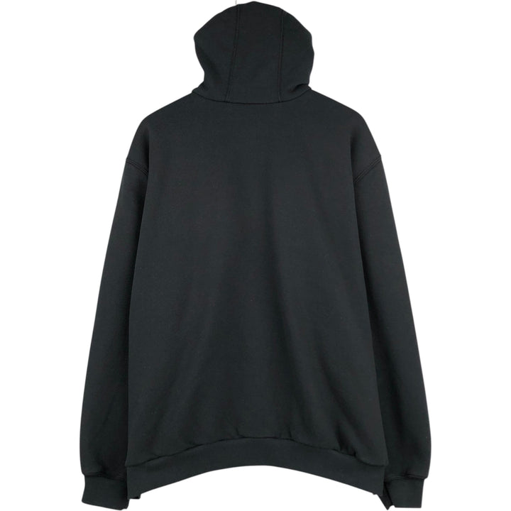 Carhartt Sweat Full Zip Hoodie Men's L size cotton black type Vintage Second Hand