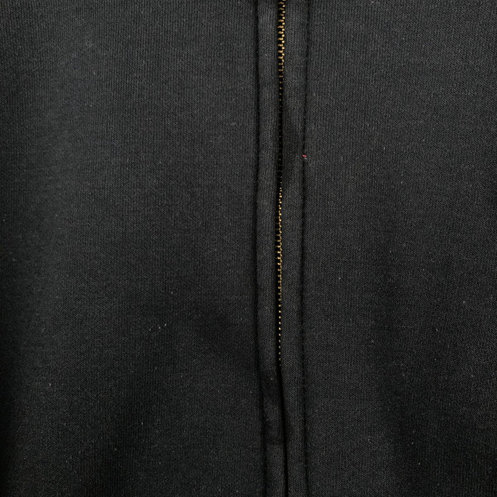 Carhartt Sweat Full Zip Hoodie Men's L size cotton black type Vintage Second Hand