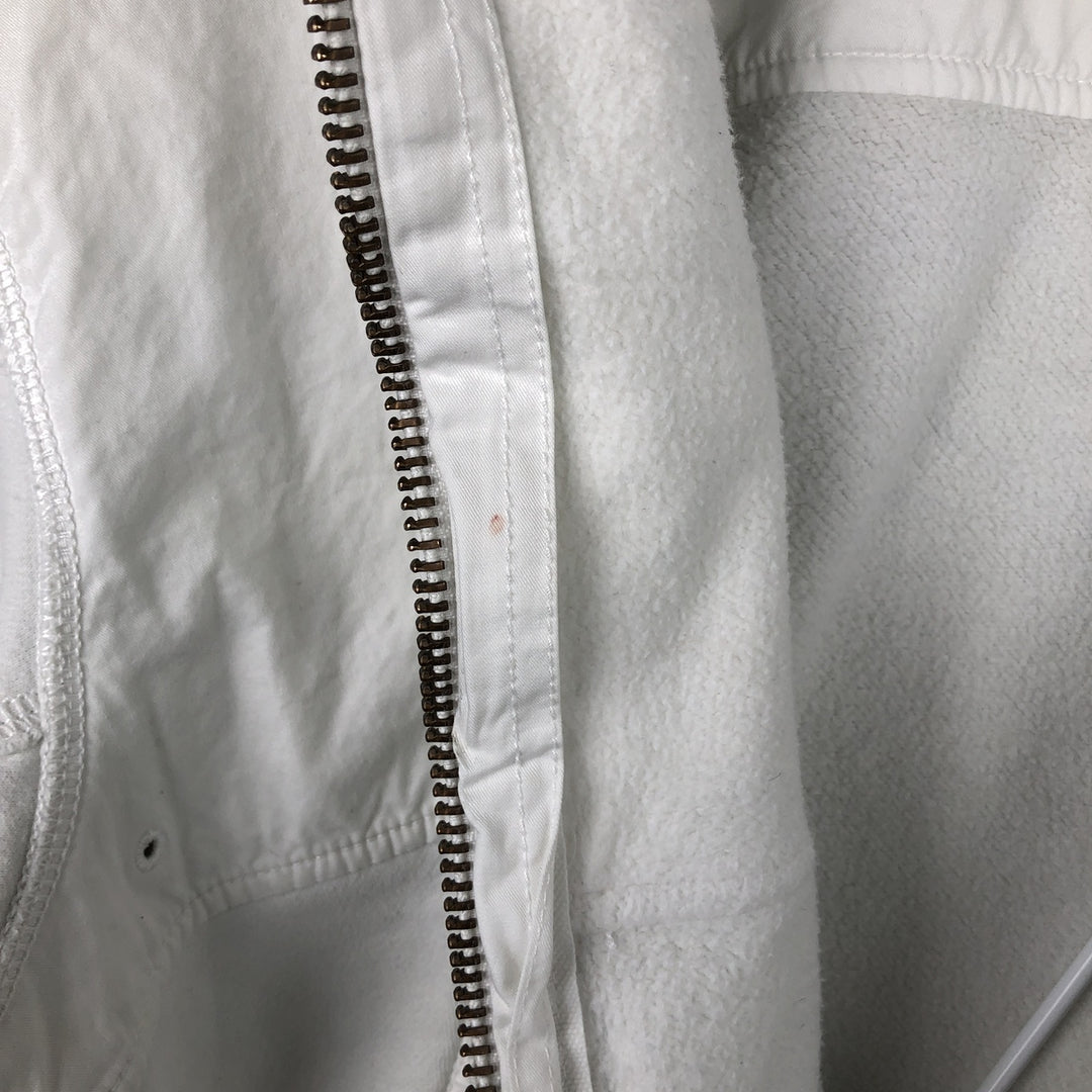 Ralph Lauren POLO by Ralph Lauren full zip sweatshirt, men's size M cotton white type Vintage Second Hand