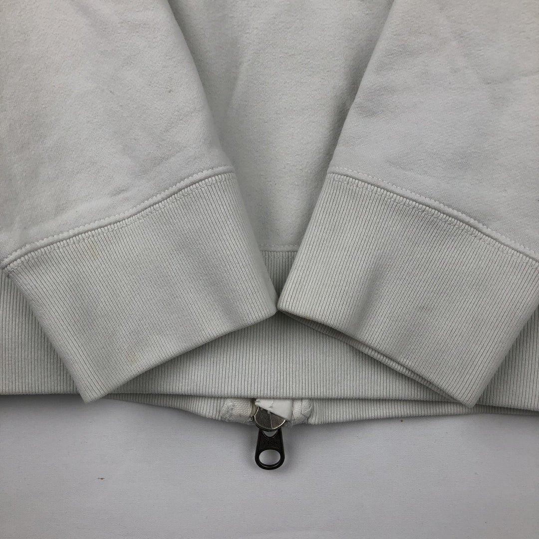 Ralph Lauren POLO by Ralph Lauren full zip sweatshirt, men's size M cotton white type Vintage Second Hand