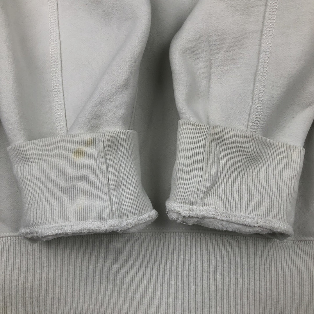 Ralph Lauren POLO by Ralph Lauren full zip sweatshirt, men's size M cotton white type Vintage Second Hand