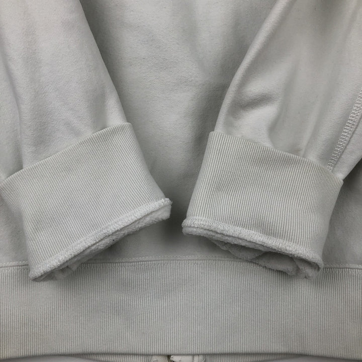 Ralph Lauren POLO by Ralph Lauren full zip sweatshirt, men's size M cotton white type Vintage Second Hand