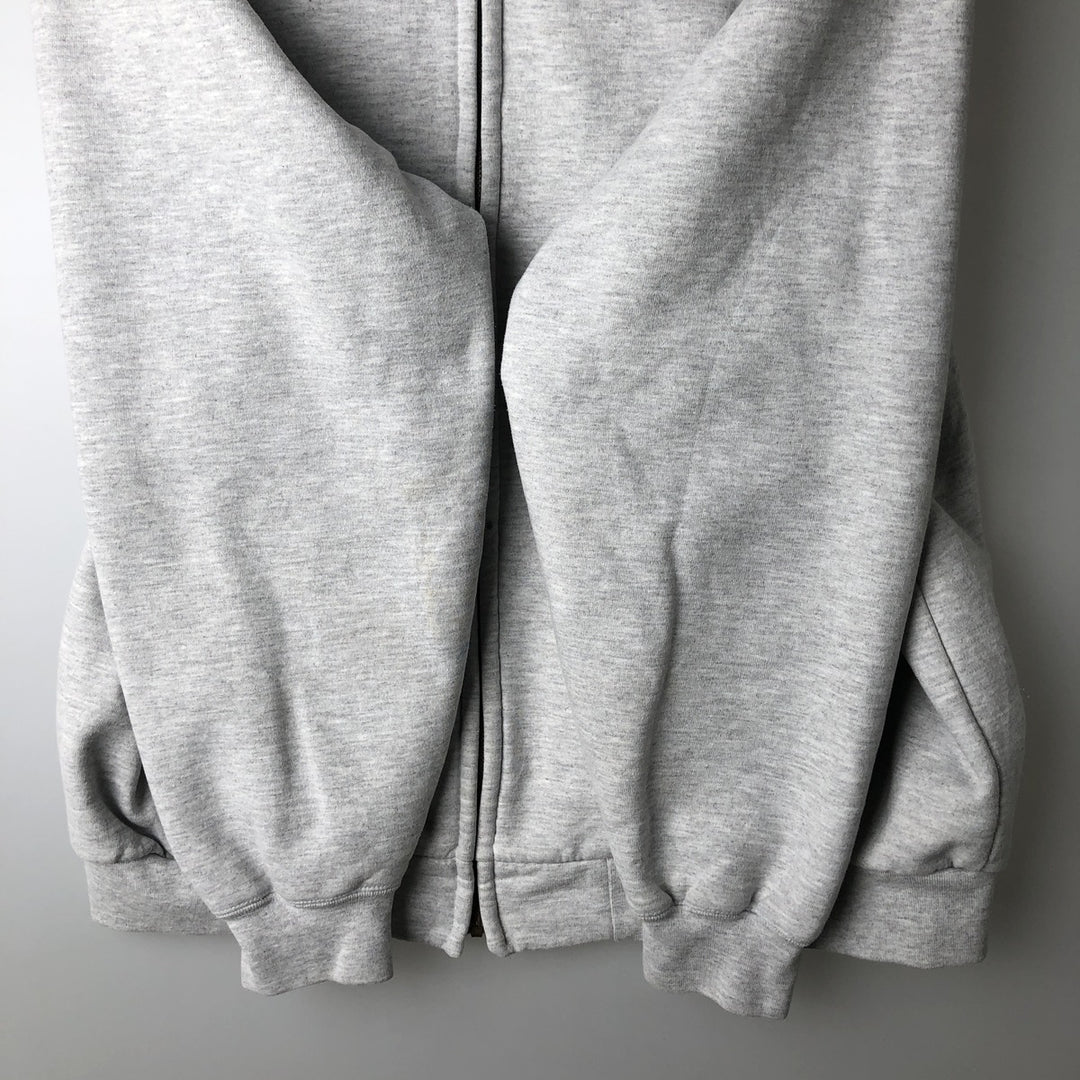 Carhartt Sweat Full Zip Hoodie Men's XXL unclear gray type Vintage Second Hand