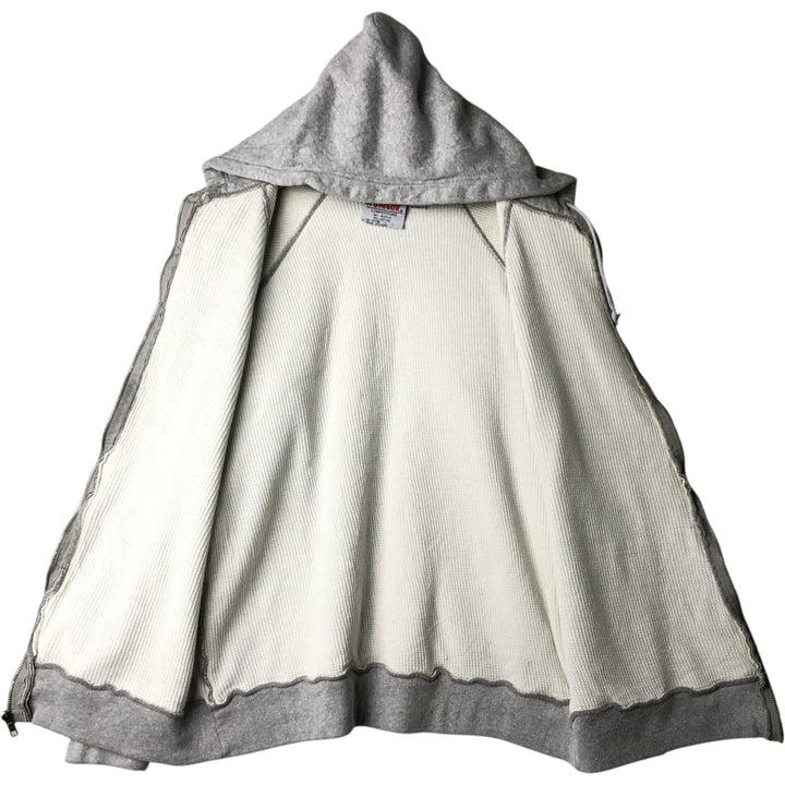 McGREGOR COMPETITORS full-zip sweatshirt hoodie, men's size M (approx.), vintage. cotton gray type Vintage Second Hand