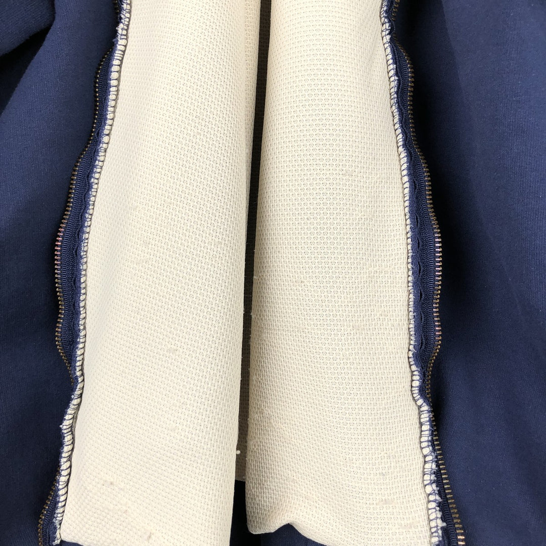 2000'S Carhartt K129 Sweat Full-Zip Hoodie, Men's Size XL (approx.) cotton navy blue type Vintage Second Hand