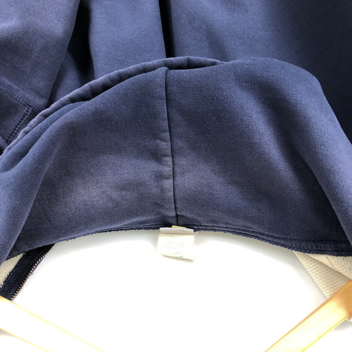 2000'S Carhartt K129 Sweat Full-Zip Hoodie, Men's Size XL (approx.) cotton navy blue type Vintage Second Hand