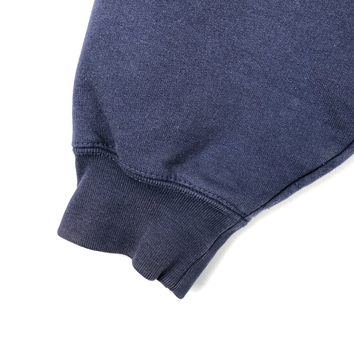 2000'S Carhartt K129 Sweat Full-Zip Hoodie, Men's Size XL (approx.) cotton navy blue type Vintage Second Hand
