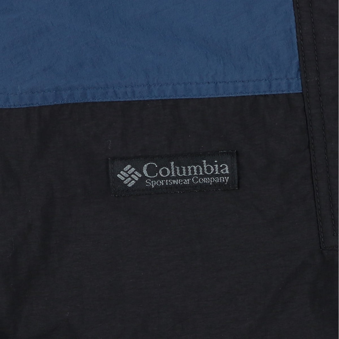 90'S Vintage Columbia Windbreaker with White Tag, Men's Size XL unclear black type Vintage Second Hand