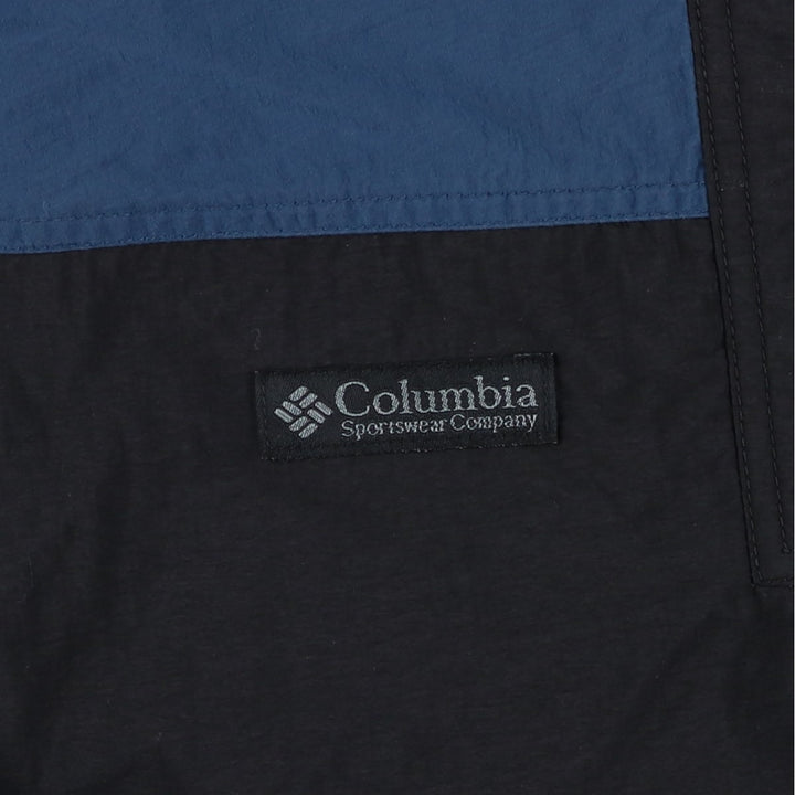 90'S Vintage Columbia Windbreaker with White Tag, Men's Size XL unclear black type Vintage Second Hand