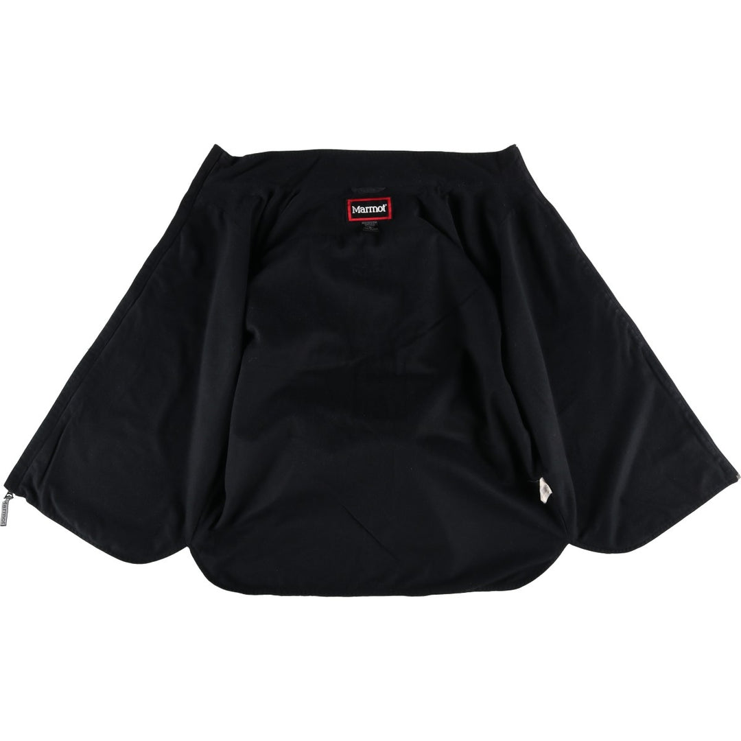 1990'S Marmot Ripstop Nylon Jacket, Men's Size L (approx.), Vintage Nylon black type Vintage Second Hand