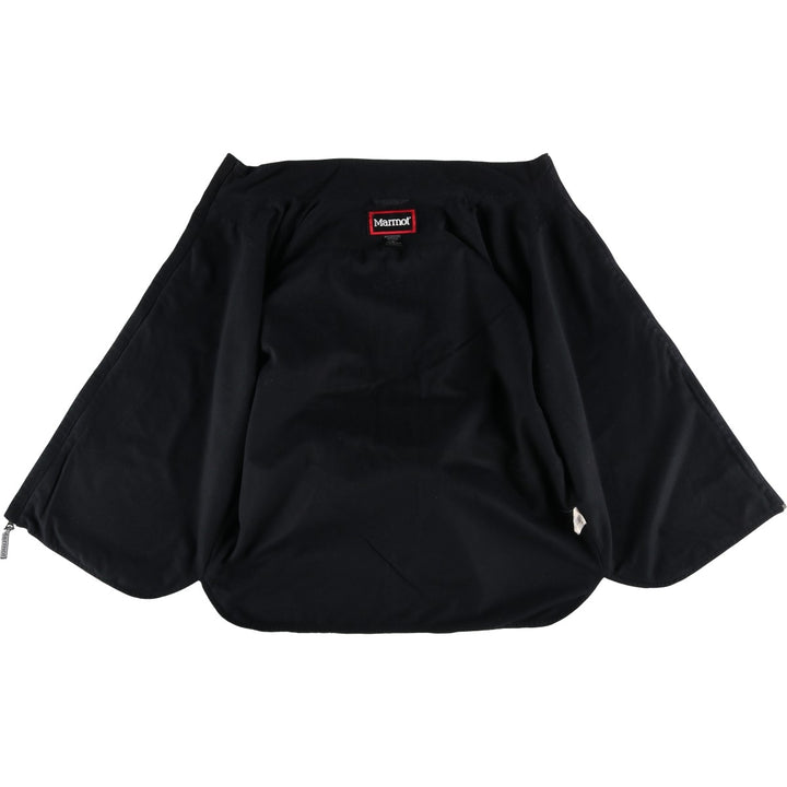 1990'S Marmot Ripstop Nylon Jacket, Men's Size L (approx.), Vintage Nylon black type Vintage Second Hand