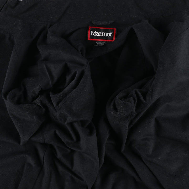 1990'S Marmot Ripstop Nylon Jacket, Men's Size L (approx.), Vintage Nylon black type Vintage Second Hand