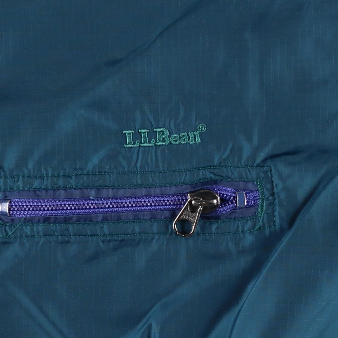 Vintage LLBean ripstop windbreaker from the 1990s, men's size M (approx.). unclear green type Vintage Second Hand
