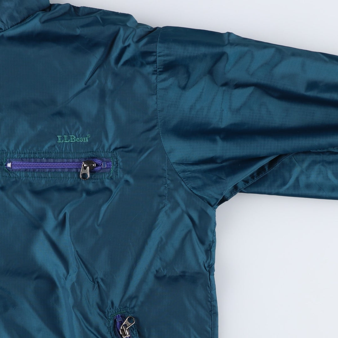 Vintage LLBean ripstop windbreaker from the 1990s, men's size M (approx.). unclear green type Vintage Second Hand