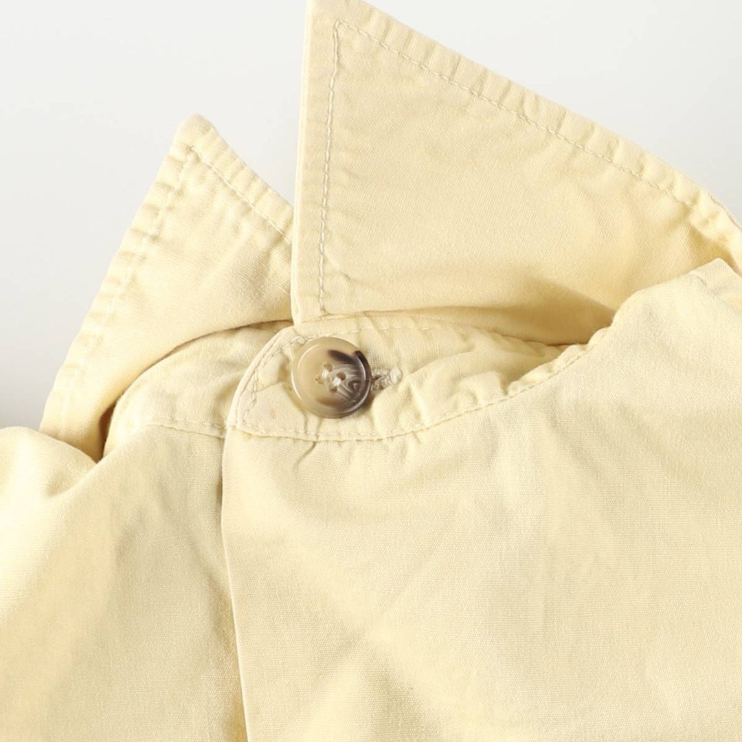 1970'S Woolrich shirt jacket, men's size XL (approx.) unclear lemon yellow Vintage Second Hand