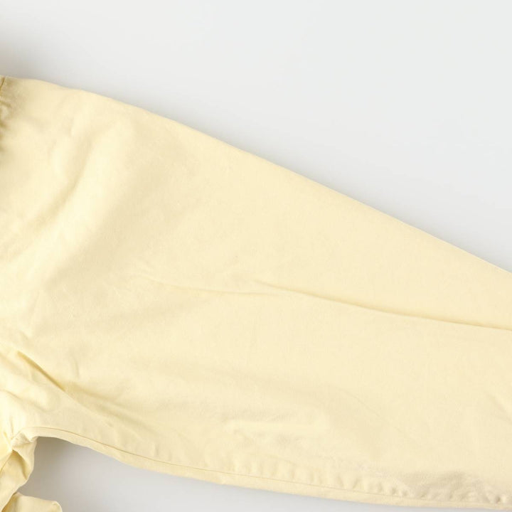 1970'S Woolrich shirt jacket, men's size XL (approx.) unclear lemon yellow Vintage Second Hand
