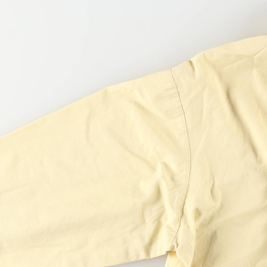 1970'S Woolrich shirt jacket, men's size XL (approx.) unclear lemon yellow Vintage Second Hand