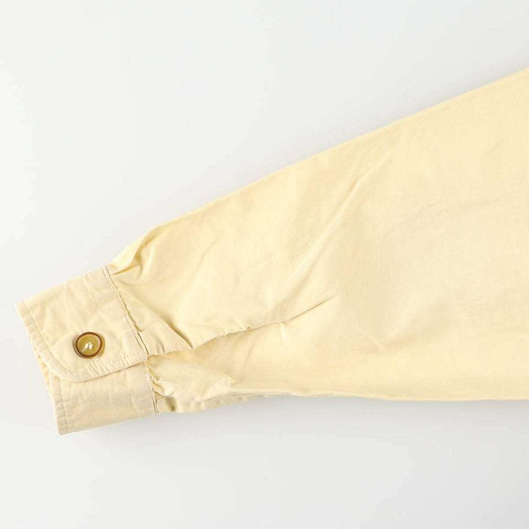1970'S Woolrich shirt jacket, men's size XL (approx.) unclear lemon yellow Vintage Second Hand