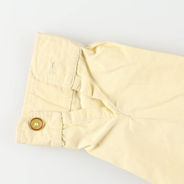 1970'S Woolrich shirt jacket, men's size XL (approx.) unclear lemon yellow Vintage Second Hand