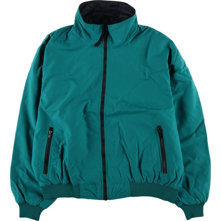 1990'S Eddie Bauer Black Tag Nylon Jacket, Men's XL (approx.), Vintage unclear green type Vintage Second Hand
