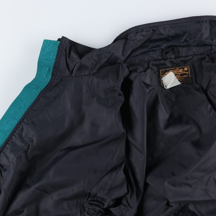 1990'S Eddie Bauer Black Tag Nylon Jacket, Men's XL (approx.), Vintage unclear green type Vintage Second Hand