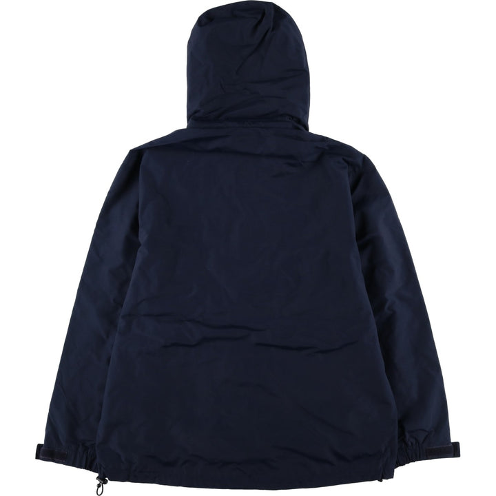 Eddie Bauer Mountain Parka Shell Jacket, Men's Size L Nylon navy blue type Vintage Second Hand