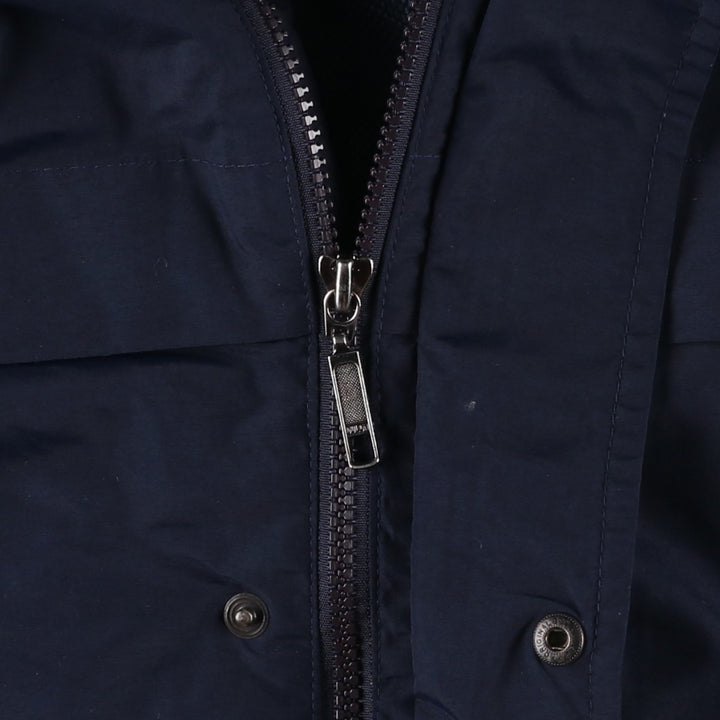 Eddie Bauer Mountain Parka Shell Jacket, Men's Size L Nylon navy blue type Vintage Second Hand