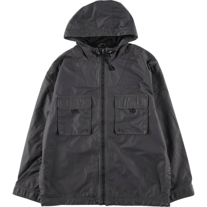 Eddie Bauer Mountain Parka Shell Jacket, Men's Size M (approx.) cotton gray type Vintage Second Hand