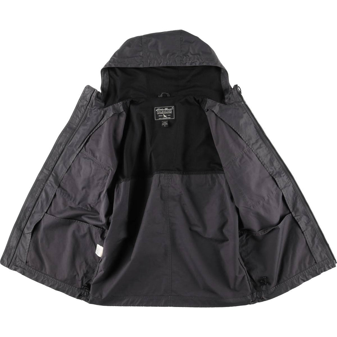 Eddie Bauer Mountain Parka Shell Jacket, Men's Size M (approx.) cotton gray type Vintage Second Hand