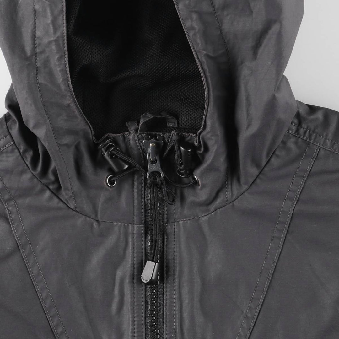 Eddie Bauer Mountain Parka Shell Jacket, Men's Size M (approx.) cotton gray type Vintage Second Hand