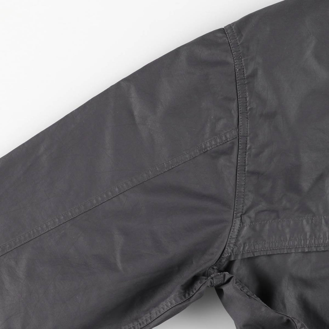 Eddie Bauer Mountain Parka Shell Jacket, Men's Size M (approx.) cotton gray type Vintage Second Hand
