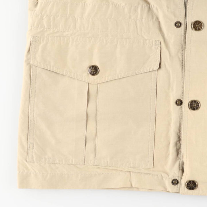 ~90'S LLBean Mountain Jacket Shell Jacket Men's Size M (Equivalent) with Stowable Hood cotton Beige type Vintage Second Hand