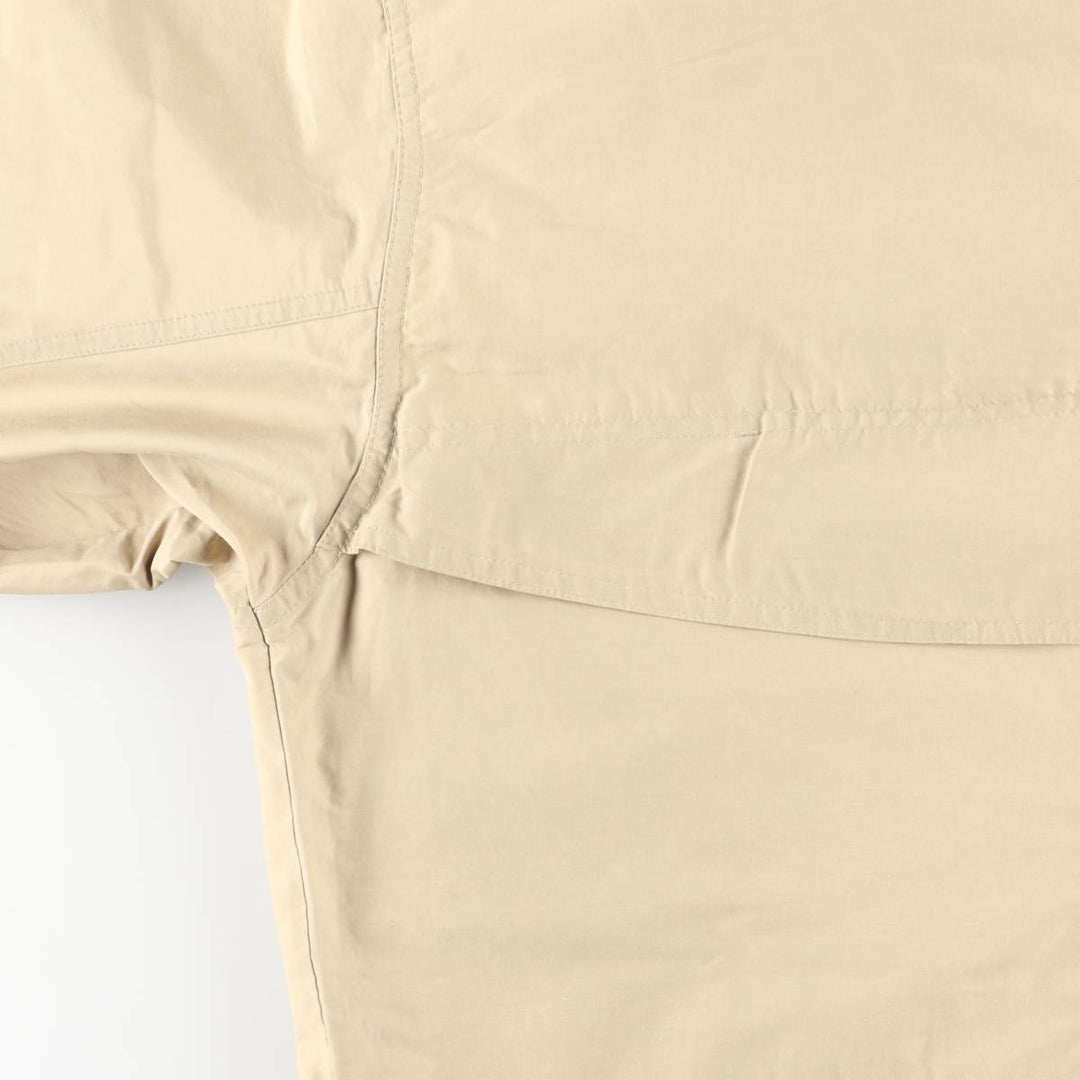 ~90'S LLBean Mountain Jacket Shell Jacket Men's Size M (Equivalent) with Stowable Hood cotton Beige type Vintage Second Hand
